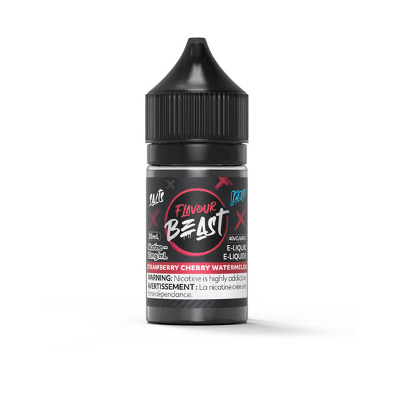 Flavour Beast E-Liquid 30ml - Strawberry Cherry Watermelon Iced - 20mg