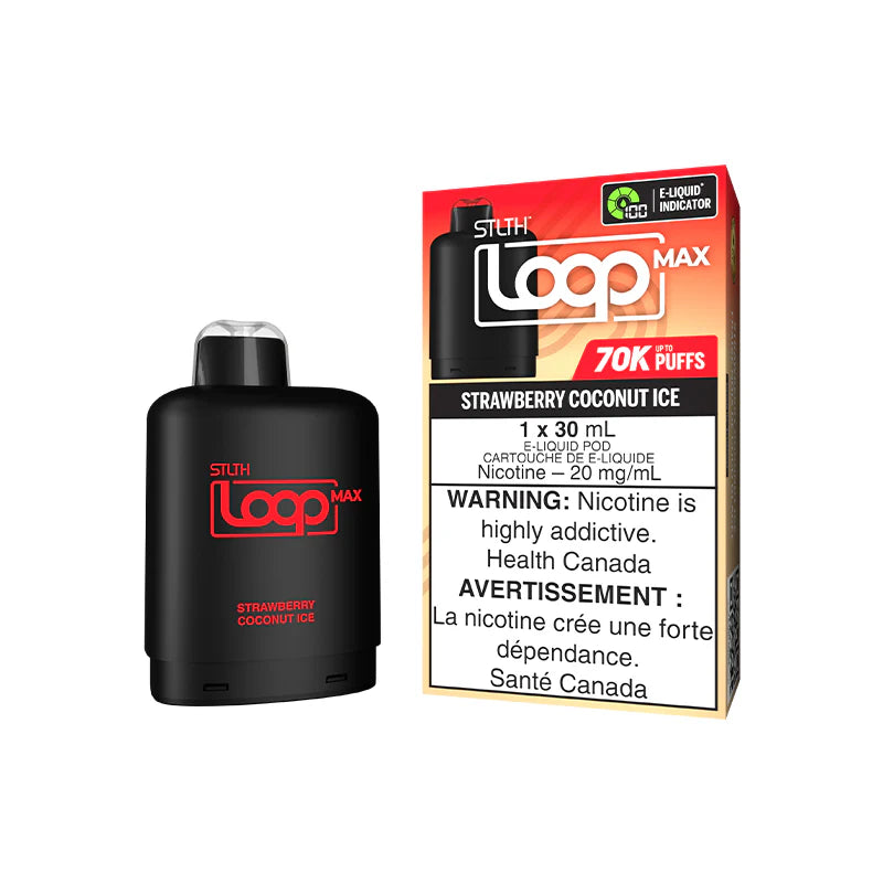STLTH LOOP MAX Pod - Strawberry Coconut Ice - 20mg