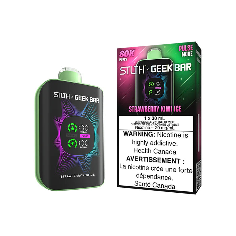 STLTH X Geek Bar Disposable - Strawberry Kiwi Ice - 20mg