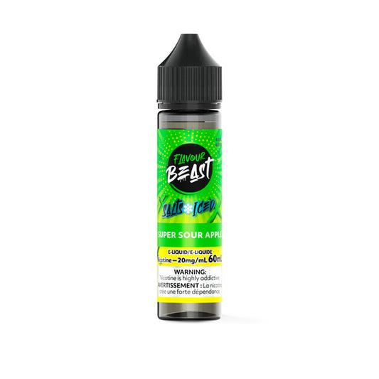 Flavour Beast E-Liquid 60ml - Super Sour Apple - 20mg