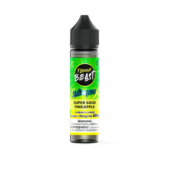 Flavour Beast E-Liquid 60ml - Super Sour Pineapple - 20mg