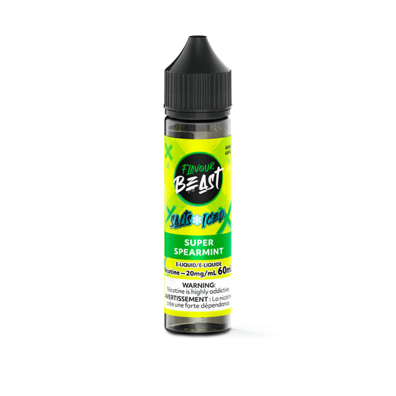 Flavour Beast E-Liquid 60ml - Super Spearmint (ICED) - 20mg