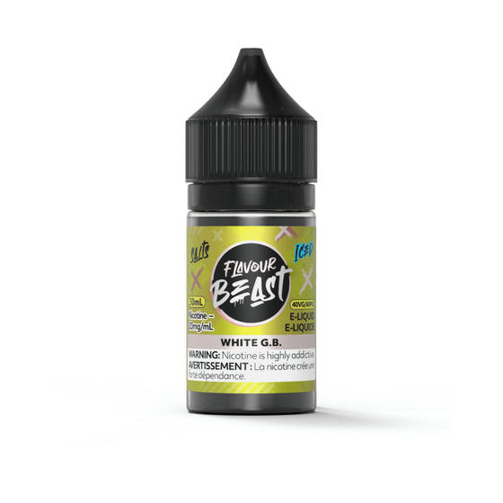 Flavour Beast E-Liquid 30ml - White G.B. Iced - 20mg