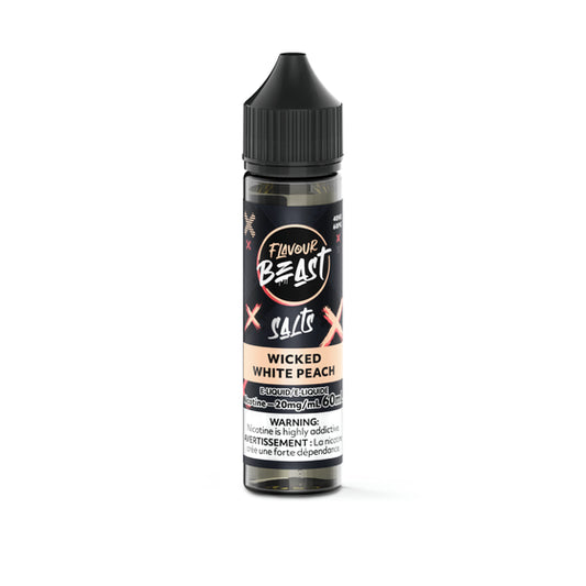 Flavour Beast E-Liquid 60ml - Wicked White Peach - 20mg
