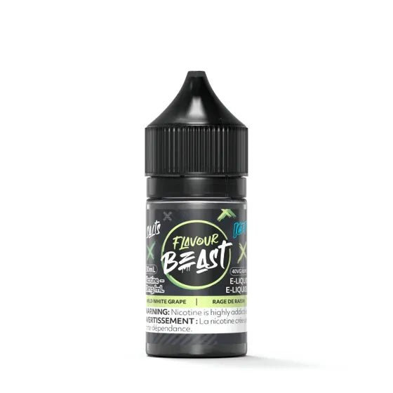 Flavour Beast E-Liquid 30ml - Wild White Grape Iced - 20mg
