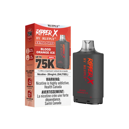 Ripper X 75K - BLOOD ORANGE ICE - 20mg