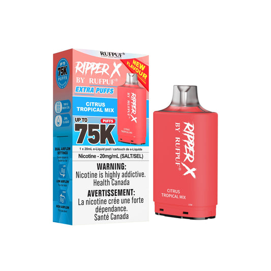 Ripper X 75K - Citrus Tropical Mix - 20mg