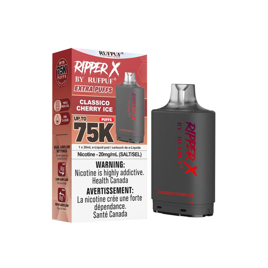 Ripper X 75K - Classico Cherry Ice - 20mg