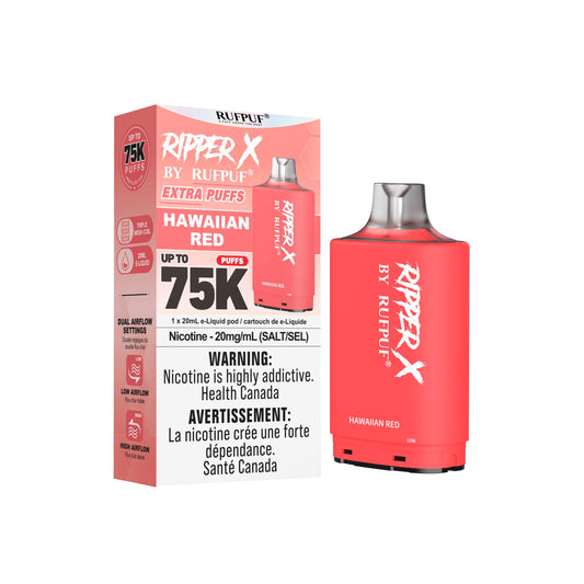 Ripper X 75K - Hawaiian Red - 20mg