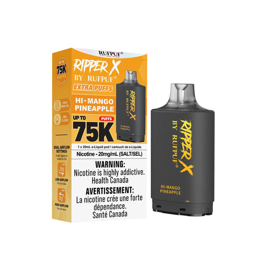Ripper X 75K - Hi-Mango Pineapple - 20mg