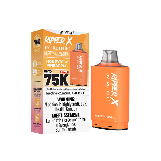 Ripper X 75K - Honeydew Pineapple - 20mg