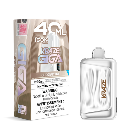 Kraze Giga - Coconut Ice - 20mg
