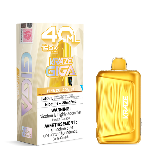 Kraze Giga - Pina Colada Ice - 20mg