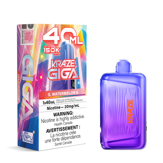 Kraze Giga - S. Watermelon G - 20mg