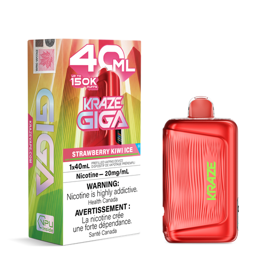 Kraze Giga - Strawberry Kiwi Ice - 20mg