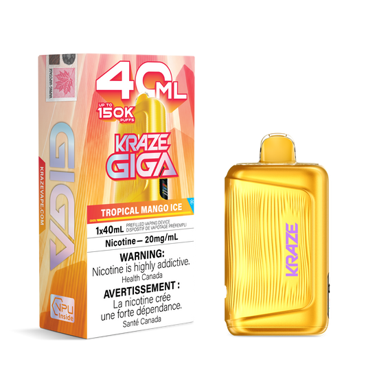 Kraze Giga - Tropical Mango Ice - 20mg
