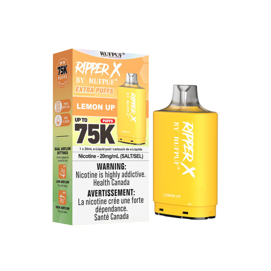 Ripper X 75K - Lemon Up - 20mg