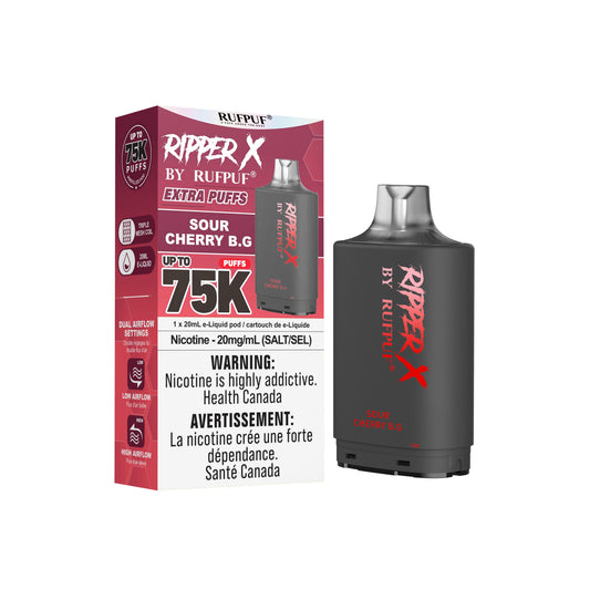 Ripper X 75K - Sour Cherry B.G - 20mg
