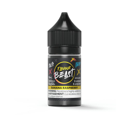 Flavour Beast E-Liquid 30ml - Banana Raspberry Iced - 20mg