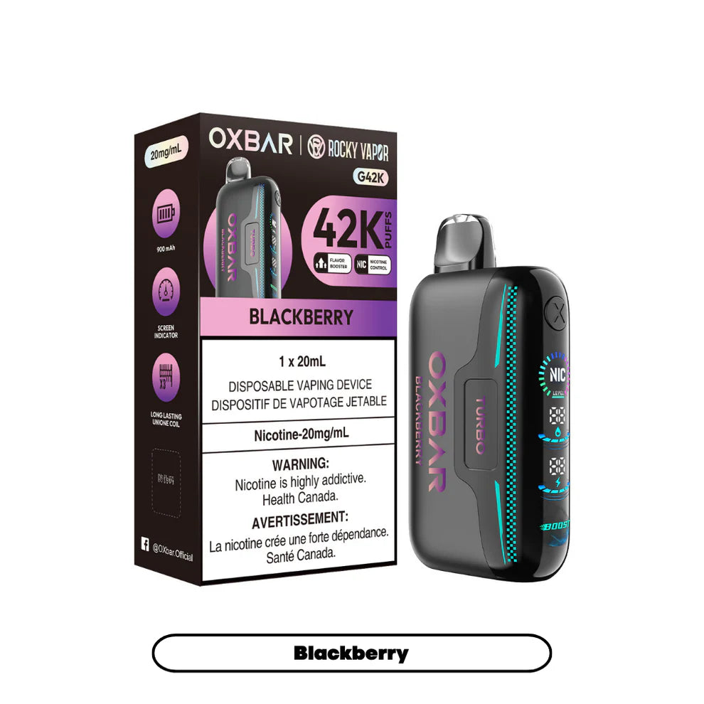 Rocky Vapor Oxbar G42K - Blackberry - 20mg