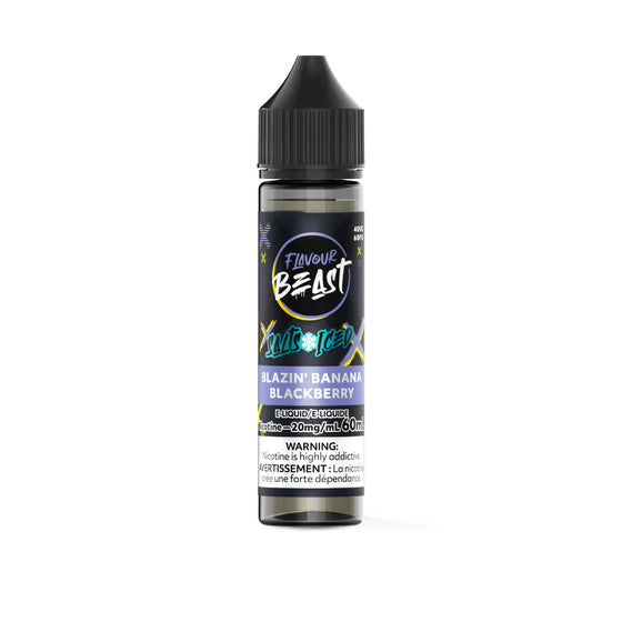 Flavour Beast E-Liquid 60ml - Blazin' Banana Blackberry - 20mg