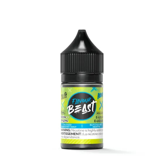 Flavour Beast E-Liquid 30ml - Blessed Blueberry Mint Iced - 20mg