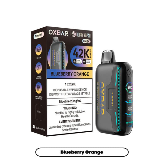 Rocky Vapor Oxbar G42K - Blueberry Orange  - 20mg