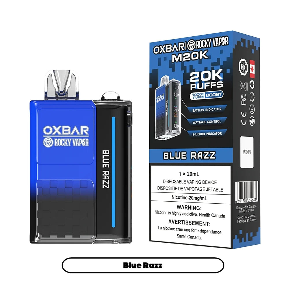 Rocky Vapor Oxbar M20K - Blueberry Raspberry - 20mg