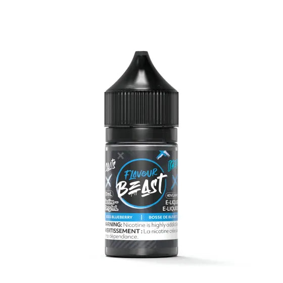 Flavour Beast E-Liquid 30ml - Boss Blueberry Iced - 20mg