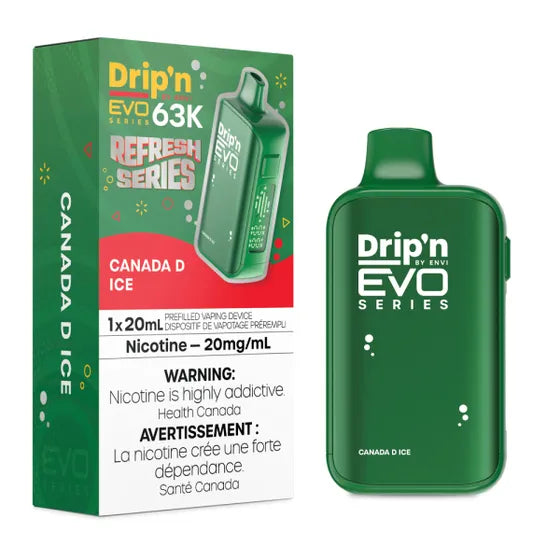 Drip'n by Envi EVO 63K Disposable - Canada D Ice - 20mg