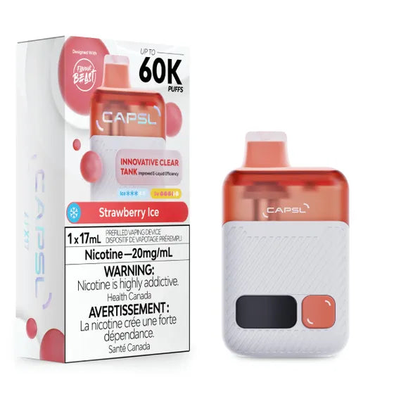 Flavour Beast - CAPSL AFX17 Disposable - Strawberry Ice - 20mg