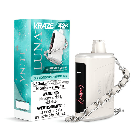 Kraze Luna - Diamond Spearmint Ice - 20mg
