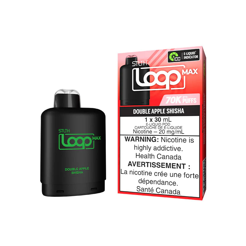 STLTH LOOP MAX Pod - Double Apple Shisha - 20mg