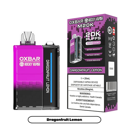 Rocky Vapor Oxbar M20K - Dragonfruit Lemon - 20mg