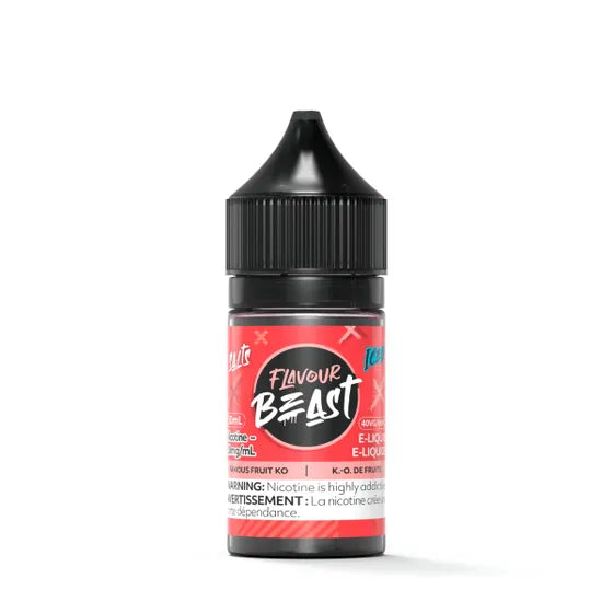 Flavour Beast E-Liquid 30ml - Famous Fruit KO Iced - 20mg