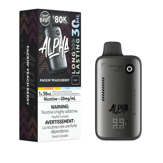 Flavour Beast Alpha Disposable - Packin' Peach Berry - 20mg