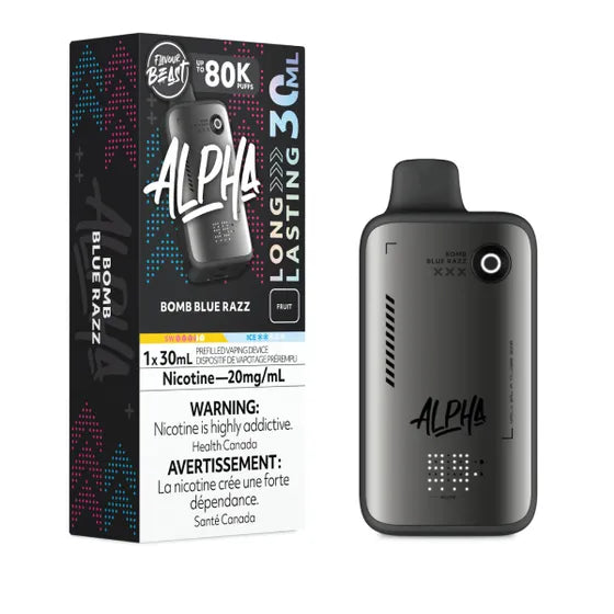Flavour Beast Alpha Disposable - Bomb Blue Razz - 20mg