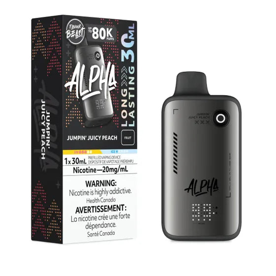 Flavour Beast Alpha Disposable - Jumpin' Juicy Peach - 20mg