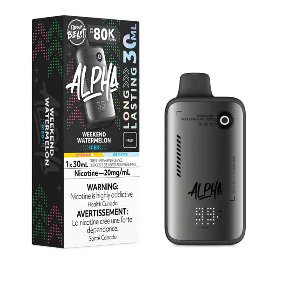 Flavour Beast Alpha Disposable - Weekend Watermelon Iced - 20mg
