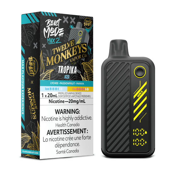 Flavour Beast Beast Mode Max 2 Disposable - Tropika Iced - 20mg