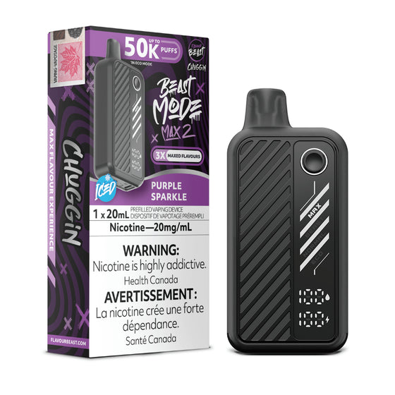 Flavour Beast Beast Mode Max 2 Disposable - Purple Sparkle - 20mg