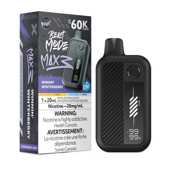 Flavour Beast Beast Mode Max 3 - Winnin' Winterberry Iced - 20mg
