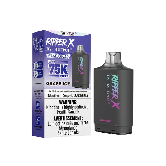 Ripper X 75K - Grape Ice - 20mg