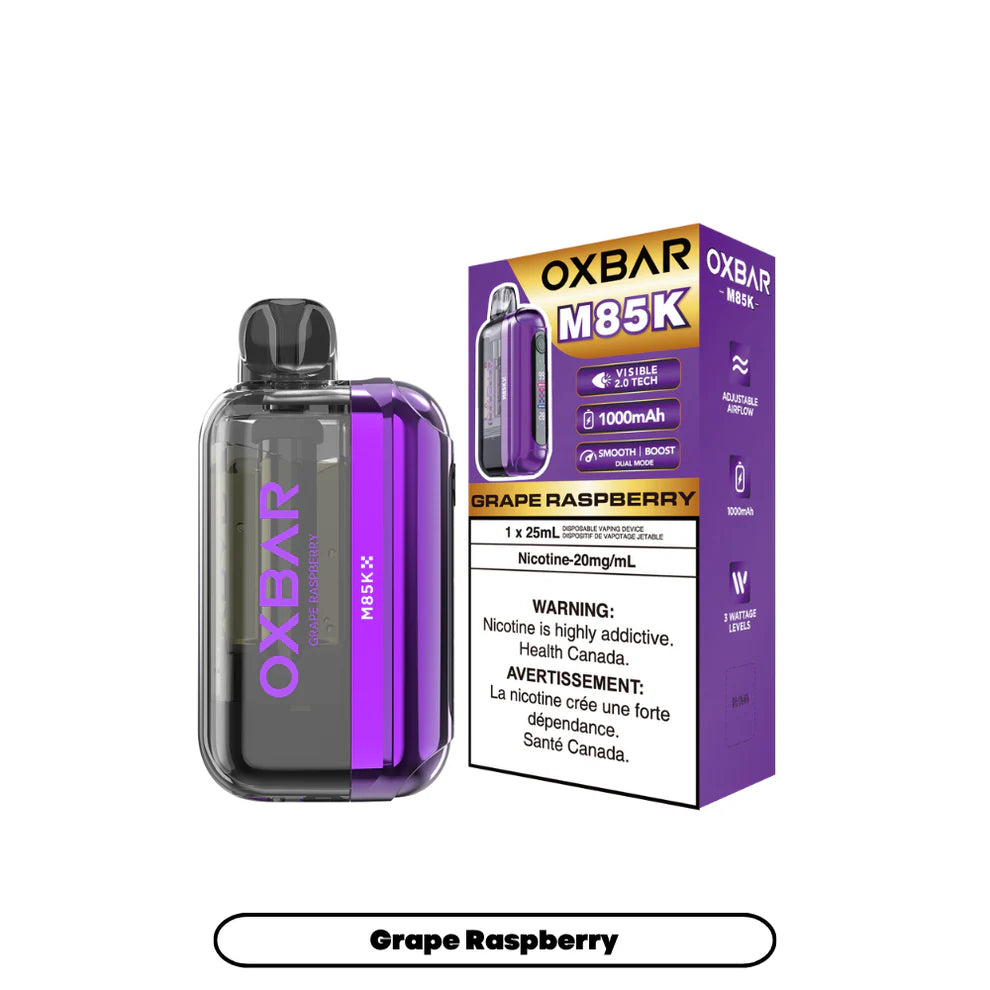 Oxbar M85K - Grape Raspberry - 20mg