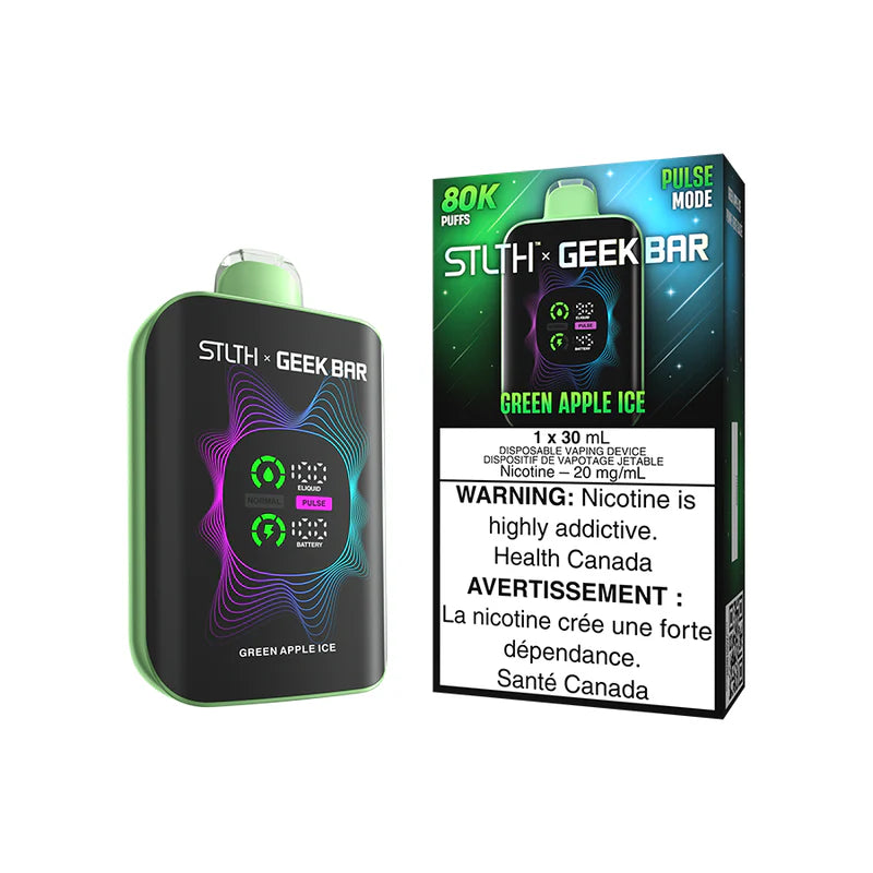 STLTH X Geek Bar Disposable - Green Apple - 20mg