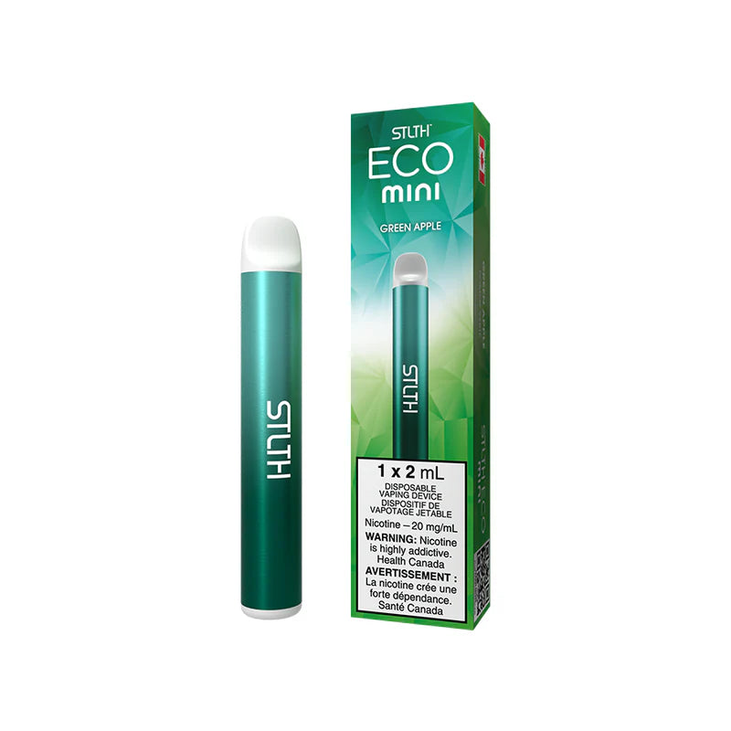 STLTH Eco Mini Disposable - Green Apple - 20mg