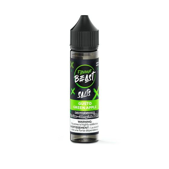 Flavour Beast E-Liquid 60ml - Gusto Green Apple - 20mg