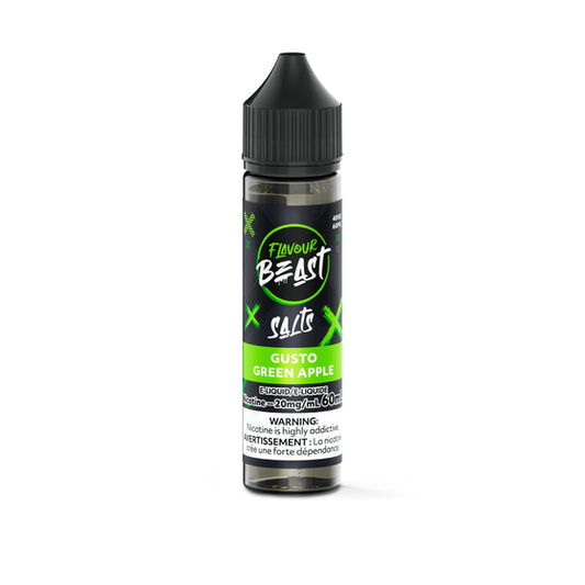 Flavour Beast E-Liquid 60ml - Gusto Green Apple - 20mg