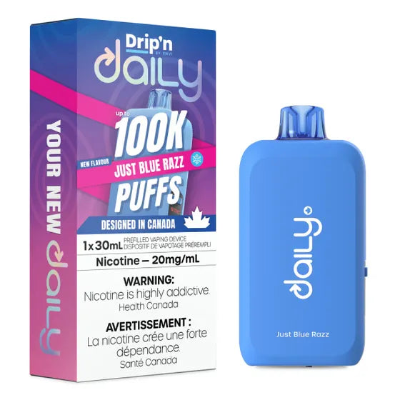 Drip'n Daily - Just Blue Razz - 20mg