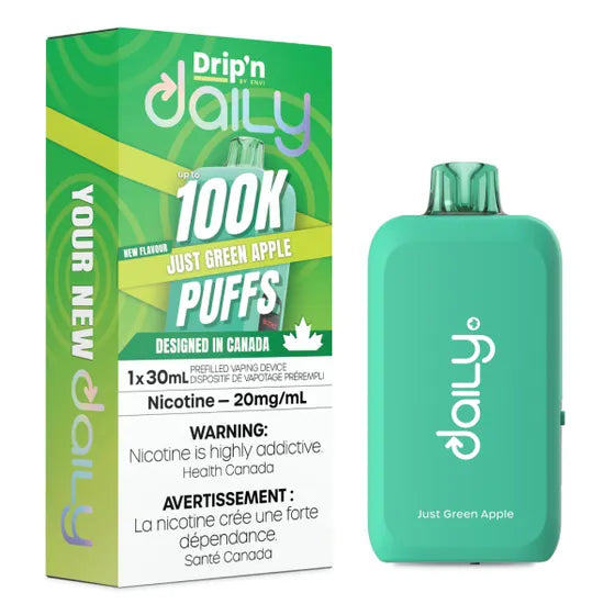 Drip'n Daily - Just Green Apple - 20mg